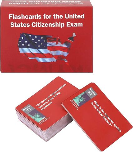 US Citizenship Test Study Guide 2025,US Citizenship Flash Cards 2025 for The United States Citizen Exam,100 Uscis Questions Answers Flashcards,Tarjetas para La Ciudadania De Las 100 Preguntas in Saudi Arabia