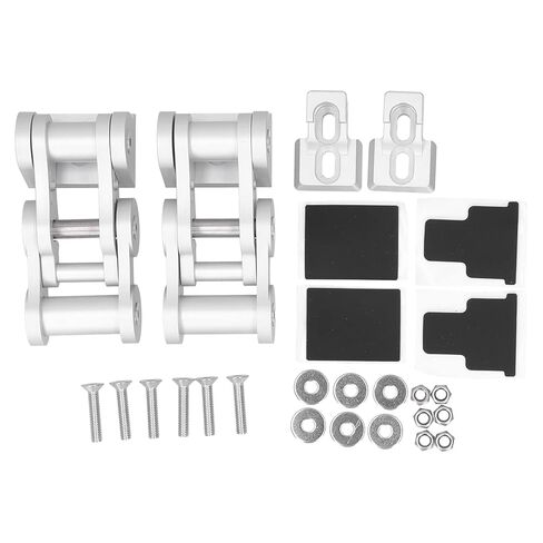 Hood Latches Kit Durable Engine Bonnet Catch for JK 2 Door & Unlimited 4 Door 2007-2017 (Ti Color) in Saudi Arabia