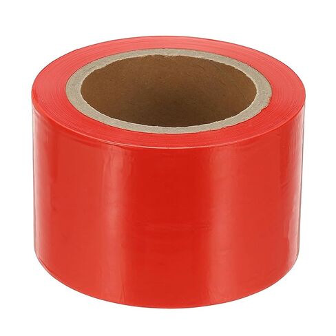 YOKIVE 3" x328 ft 2 Mil Thick Flagging Tape, 1 Pcs PE Non-Adhesive Survey Tape High-Visibility Tree Marking Ribbon for Surveyors Boundaries Trail Marking, Red in Kuwait