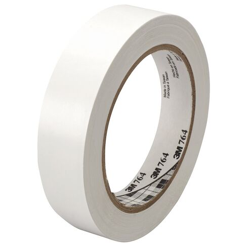 3M™ 764 Vinyl Tape, 5.0 Mil, 1" x 36 yds, White, 36/Case, 3M Stock# 7000123866 in Saudi Arabia