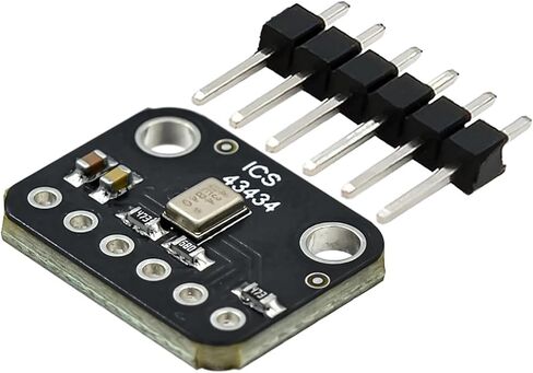 ICS-43434 I2S 3.3V MEMS وحدة الميكروفون اندلاع منخفضة التكلفة مرشح تمرير منخفض in Kuwait