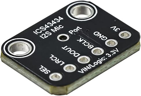 ICS-43434 I2S 3.3V MEMS وحدة الميكروفون اندلاع منخفضة التكلفة مرشح تمرير منخفض in Kuwait