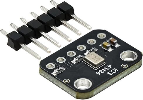 ICS-43434 I2S 3.3V MEMS وحدة الميكروفون اندلاع منخفضة التكلفة مرشح تمرير منخفض in Kuwait