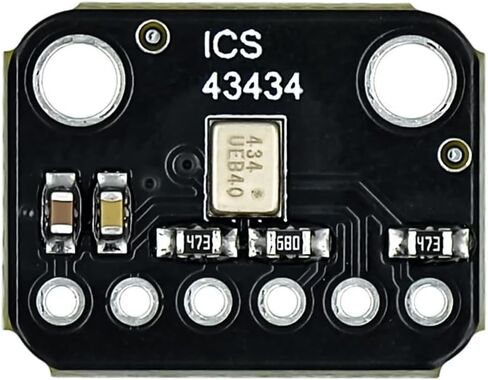ICS-43434 I2S 3.3V MEMS وحدة الميكروفون اندلاع منخفضة التكلفة مرشح تمرير منخفض in Kuwait