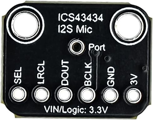 ICS-43434 I2S 3.3V MEMS وحدة الميكروفون اندلاع منخفضة التكلفة مرشح تمرير منخفض in Kuwait