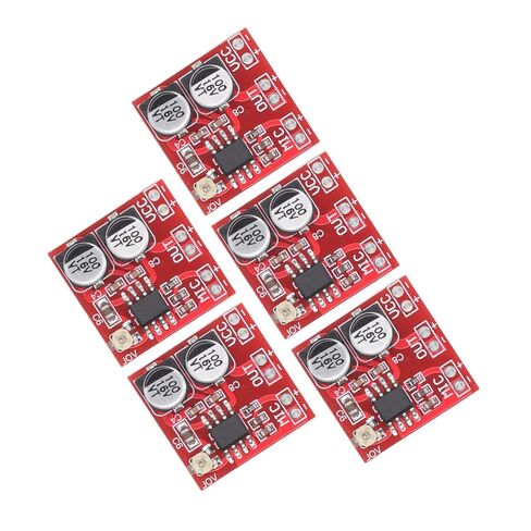 WALFRONT Adjustable Gain Microphone Amplifier Module, ABS Material, Supports 4V to 12V, for Electret Microphones and Small Power Horns in Saudi Arabia