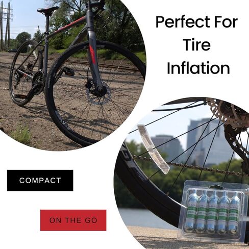 RedRock 20 Gram Unthreaded CO₂ Cartridges, Industrial Grade – For HVAC Drain Gun Maintenance, Bike Tire Inflators, and Multi-Purpose Use (Pack of 10) in Saudi Arabia