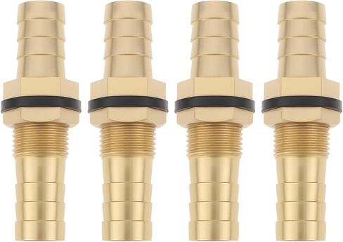 4 قطعة 8 مللي متر تركيب حاجز لرياضة السيارات من النحاس مع غسالة السيليكون لخطوط الوقود in Kuwait