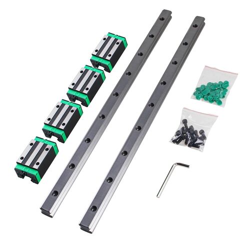 HGR20 HGR15 2PCS Square Guide Linear Rail + 4PCS HGH15CA / HGH20CA /HGW20CC Carriage(2Rail 4HGH20CA,2000mm) in Saudi Arabia