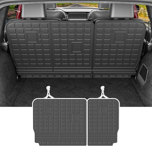 powoq Floor Mat Compatible with 2022-2024 Jeep Grand Cherokee 5Seat Cargo Liner Trunk Mat Liner Backrest Mat Replacement for 2022-2024 Jeep Grand Cherokee Accessories(Trunk Mat+Backrest Mat+Floor Mat) in Kuwait