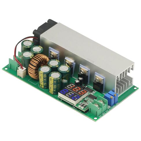 DC-DC High Power 600W Adjustable Step-Down Power Supply Module 12-80V to 2.5V-50V Buck Converter 20A Output Voltage LED Display in Saudi Arabia