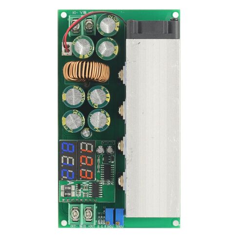 DC-DC High Power 600W Adjustable Step-Down Power Supply Module 12-80V to 2.5V-50V Buck Converter 20A Output Voltage LED Display in Saudi Arabia