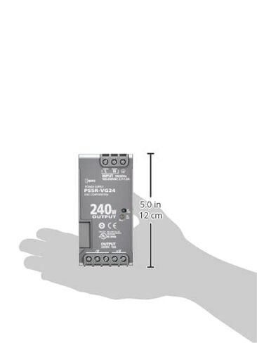 IDEC PS5R-VG24 10 أمبير، 100-240 فولت تيار متردد، 2.7-1.2 أمبير، 24 فولت تيار مستمر، 240 واط، 50/60 هرتز، مصدر طاقة in Saudi Arabia