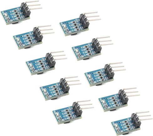 10Pcs AMS1117-3.3 Power Supply Module 3.3V LDO Linear Regulator 800mA in-Line 3 Pins Reliable and Efficient Input 1.5-12V in Saudi Arabia