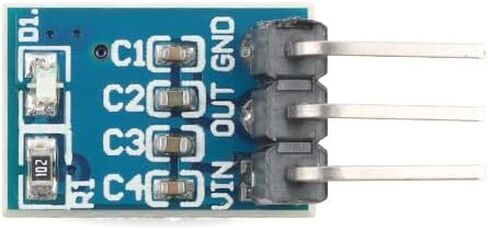 10Pcs AMS1117-3.3 Power Supply Module 3.3V LDO Linear Regulator 800mA in-Line 3 Pins Reliable and Efficient Input 1.5-12V in Saudi Arabia