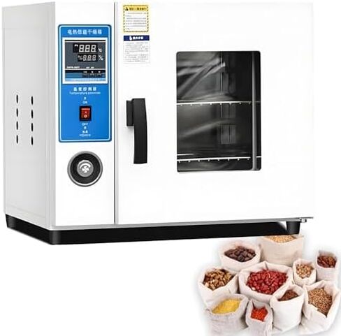 Digital Laboratory Drying Oven, 40L Heating Oven with Pressure Gauge & Digital Controller, Galvanized Liner for Industrial Use, Perfect for Lab Drying Applications in Kuwait