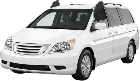 Precut Windows Tint Film All Sides Cars Sun Flocking Protection Privacy Anti Shatter Glass 2 Ply Film أي مجموعة الظل الصبغة لـ Honda Odyssey 2005-2010 in Kuwait