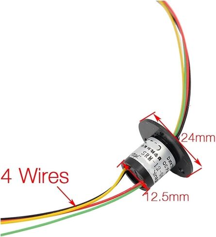 Slip Ring 4 Channel 2A 12.5mm Rotary Table Slip Ring Collector Ring in Saudi Arabia