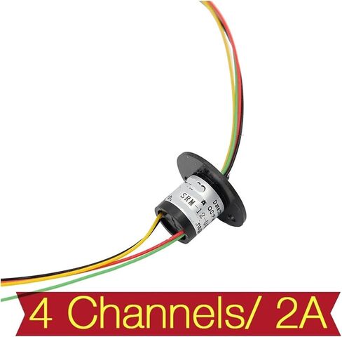 Slip Ring 4 Channel 2A 12.5mm Rotary Table Slip Ring Collector Ring in Saudi Arabia