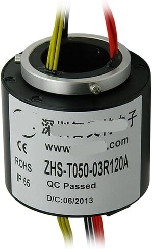 Conductive Slip Ring Through Hole Non-Standard Inner Diameter 50mm 3-Way 120A in Saudi Arabia