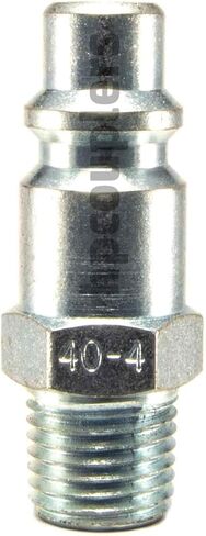 فوستر 40-4، 4 سلسلة، قابس صناعي، جسم 3/8 بوصة × 1/4 بوصة ذكر NPT، فولاذ in Kuwait