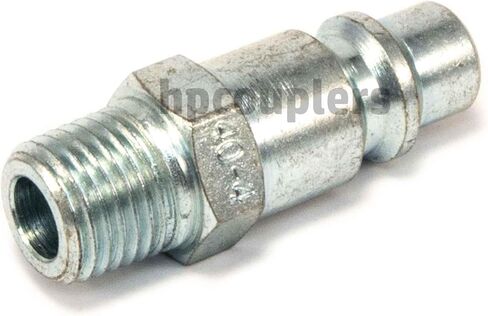 فوستر 40-4، 4 سلسلة، قابس صناعي، جسم 3/8 بوصة × 1/4 بوصة ذكر NPT، فولاذ in Kuwait