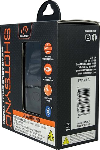 Walker's Game Ear SHOTSYNC Wearable Shot Timer in Saudi Arabia