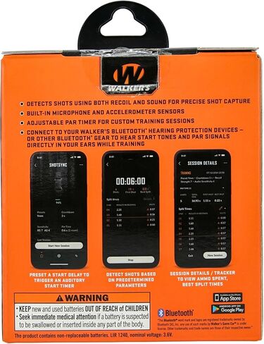 Walker's Game Ear SHOTSYNC Wearable Shot Timer in Saudi Arabia