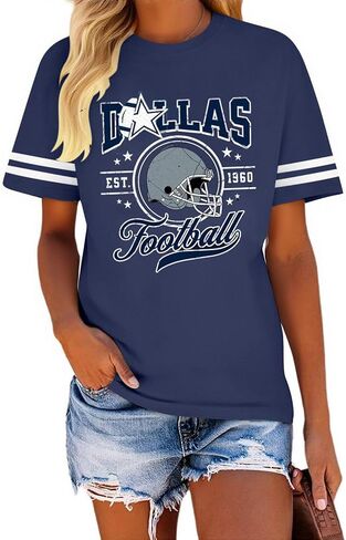 تي شيرت نسائي لمباراة كرة القدم - تي شيرت جيرسي عتيق بأكمام قصيرة لموسم كرة القدم in Kuwait