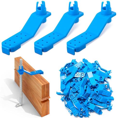 60 Pcs 5/8'' Anchor Bolt Holder Handle Saver, Accurate and Clean Installation of Anchor Bolts in Concrete (Blue) in Kuwait