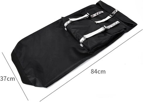 حقيبة حمل لوح التزلج، حقيبة ظهر طويلة قابلة للطي، حقيبة كتف أكسفورد مقاومة للماء مع حزام قابل للتعديل مناسبة للسفر والتنقل والاستخدام في الهواء الطلق in Kuwait