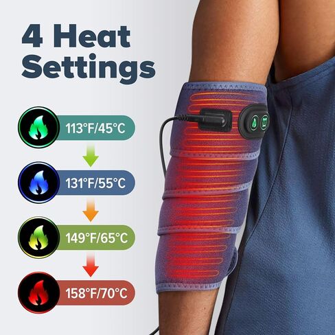 وسادة تدفئة الكوع، وسادة تدفئة الذراع، وسادة تدفئة لتخفيف آلام الكوع، وسادة تدفئة الكوع، وسادة تدفئة الذراع، علاج حراري مريح للاستخدام اليومي in Kuwait