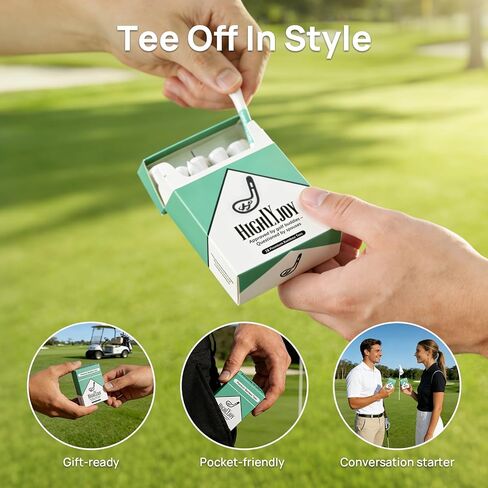 تي شيرتات جولف مضحكة - ملحقات جولف للرجال - هدايا جولف مضحكة للآباء والأصدقاء - 18 عبوة من تي شيرتات الجولف الفاخرة مقاس 3 1/4 بوصة - هدية لعبة الجولف in Kuwait