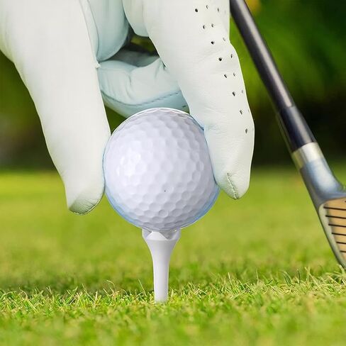 2 Pieces Precision Golf Tee Height Setter, Outdoor Adjustable Golf Tee Height Tool with 10 Pieces Tees, for Consistent and Precise Shots in Saudi Arabia