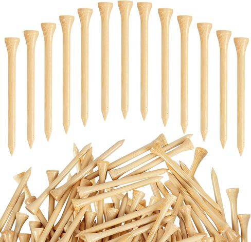ATPEAM Bamboo Golf Tees 3-1/4'' Golf Tees More Stable Reduce Side Spin and Friction (1000 pcs) in Saudi Arabia