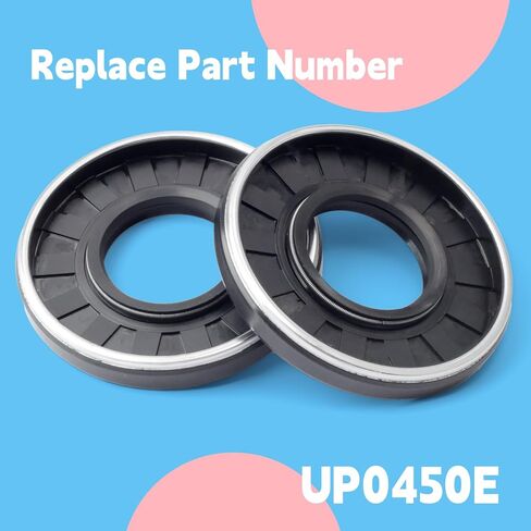 2Pcs UP0450E High Pressure Oil Seal Compatible with Sauer Hydraulic Pump Motor MF035 MPV046 with Spring Metal Skeleton Lip Seal Replacement Parts for Rotary Shaft Sealing in Saudi Arabia