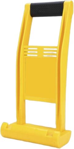 أداة رفع حامل الألواح الخشبية من الخشب الرقائقي، أداة رفع مقاومة للاهتراء، مقبض يدوي للوحة القابض للجدار الجاف من الخشب الرقائقي باللون الأصفر in Kuwait