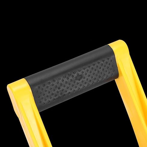 أداة رفع حامل الألواح الخشبية من الخشب الرقائقي، أداة رفع مقاومة للاهتراء، مقبض يدوي للوحة القابض للجدار الجاف من الخشب الرقائقي باللون الأصفر in Kuwait