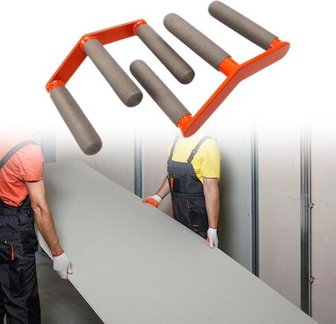 2 قطع الجبس مجلس رافع مقبض دريوال أدوات الناقل المهنية المحمولة رفع وحمل لوحة المحرك ل الجصي 4.13x5.91 بوصة in Kuwait