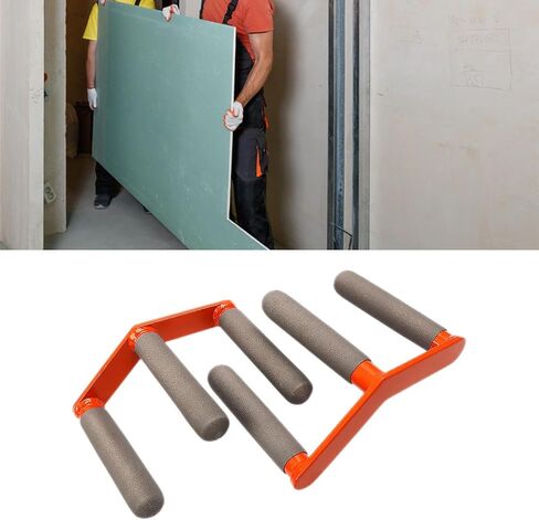 2 قطع الجبس مجلس رافع مقبض دريوال أدوات الناقل المهنية المحمولة رفع وحمل لوحة المحرك ل الجصي 4.13x5.91 بوصة in Kuwait