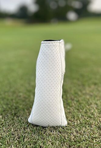 Golf Club Putter Head Cover, Leather Waterproof Magnetic Closure Golf and Blade Mallet Putter Covers Fits All Brands Including Fairway Wood Odyssey Taylormade in Saudi Arabia