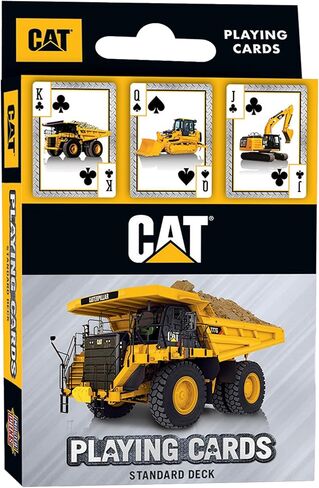 ألعاب العائلة الممتازة - أوراق لعب Caterpillar - مرخص رسميًا سطح بطاقة لعب للبالغين والأطفال والعائلة in Saudi Arabia
