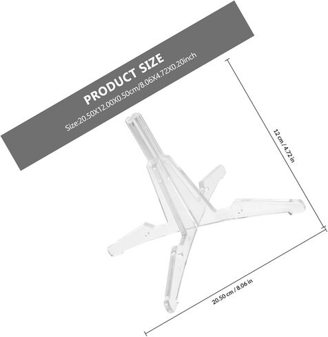 Luxshiny Detachable Clarinet Stand Portable Four-legged Clarinet Holder Flute Bracket Instrument Accessory for Woodwind Wind Musical Instruments in Kuwait