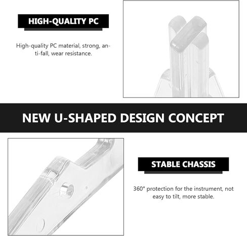 Luxshiny Detachable Clarinet Stand Portable Four-legged Clarinet Holder Flute Bracket Instrument Accessory for Woodwind Wind Musical Instruments in Kuwait