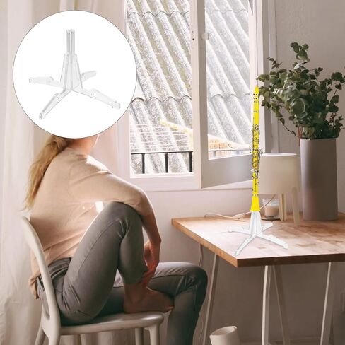 Luxshiny Detachable Clarinet Stand Portable Four-legged Clarinet Holder Flute Bracket Instrument Accessory for Woodwind Wind Musical Instruments in Kuwait