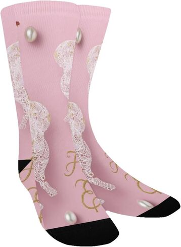 جوارب المشي لمسافات طويلة باللون الوردي لعيد الفصح - جوارب شتوية حرارية سميكة دافئة للأطفال الصغار للأولاد والبنات للمدرسة، والارتداء اليومي والأنشطة الخارجية in Kuwait