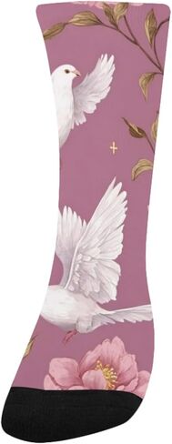 جوارب بيسفول بلوم بيرد الوردية للمشي لمسافات طويلة - جوارب شتوية سميكة دافئة للأولاد والبنات الصغار للمدرسة، والارتداء اليومي والأنشطة الخارجية in Kuwait