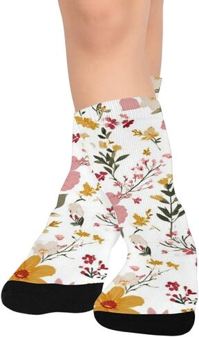 جوارب عيد الفصح الربيعية للتنزه سيرًا على الأقدام - جوارب شتوية حرارية سميكة دافئة للأولاد والبنات الصغار للمدرسة، والارتداء اليومي والأنشطة الخارجية in Kuwait