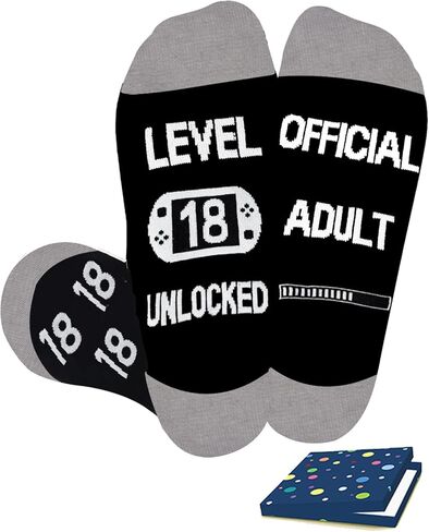 13 Year Old Boy Gift Ideas, Birthday Socks Gifts for Teen Boys, 13 Year Old Teenage Gamer Christmas Funny Gaming Socks in Saudi Arabia
