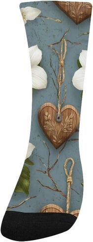 جوارب ريفية على شكل قلب بلوم للمشي لمسافات طويلة - جوارب شتوية حرارية سميكة دافئة للأطفال الصغار للأولاد والبنات للمدرسة، والارتداء اليومي والأنشطة الخارجية in Kuwait